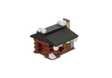LEGO Log Cabin 1
