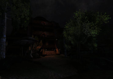 Morrowind Vivec at Night