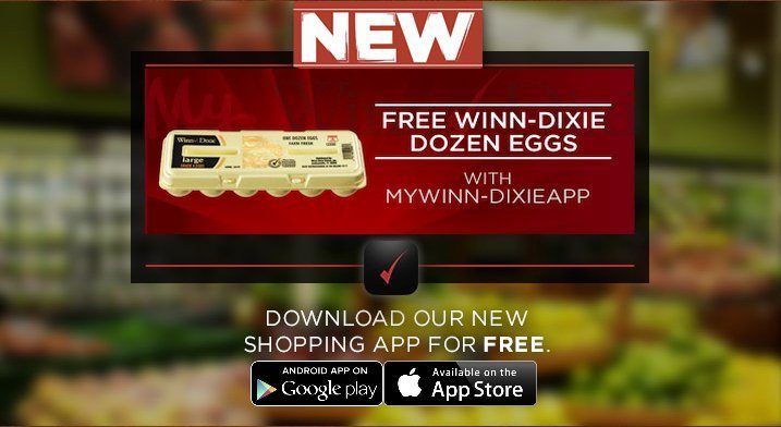 free winn dixie eggs