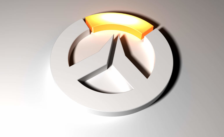 Overwatch 3D Logo 4K Wallpaper