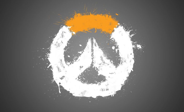 Overwatch Spray Paint Logo 4K Wallpaper