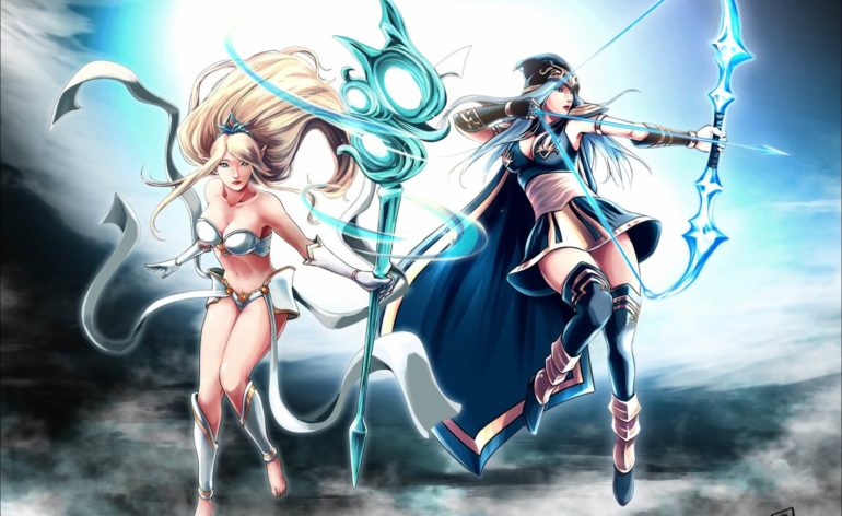 video game league of legends ashe league of legends janna league of legends wallpaper 570227