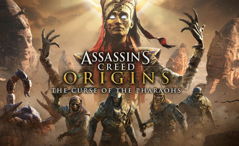 Assassins Creed Origins The Curse Of The Pharoahs 4K Wallpaper