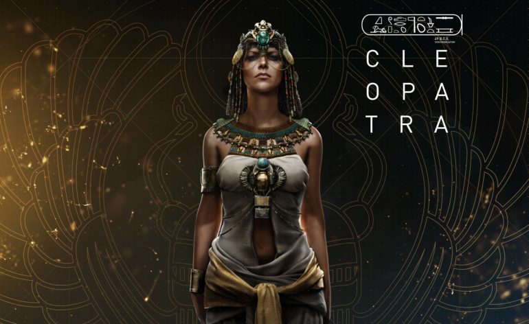 Cleopatra Assassins Creed Origins 4K Wallpaper