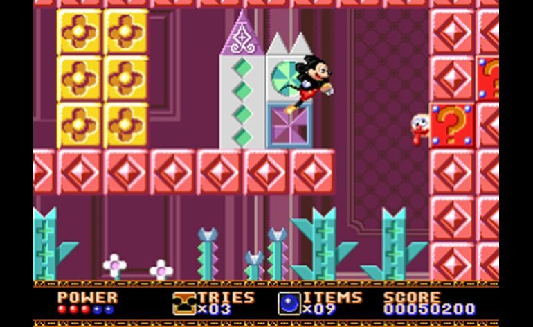 Mickey Mouse Castle Of Illusion