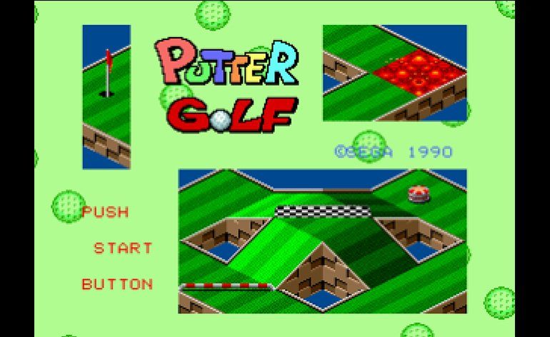 SegaNet Putter Golf