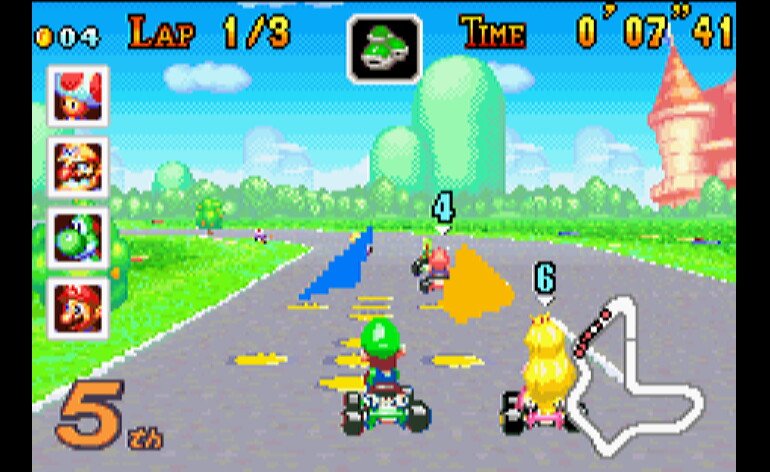 Play Mario Kart – Super Circuit • Game Boy Advance GamePhD