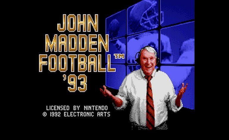 John Madden Football 93 USA Rev A