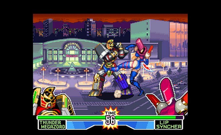 Mighty Morphin Power Rangers The Fighting Edition Europe