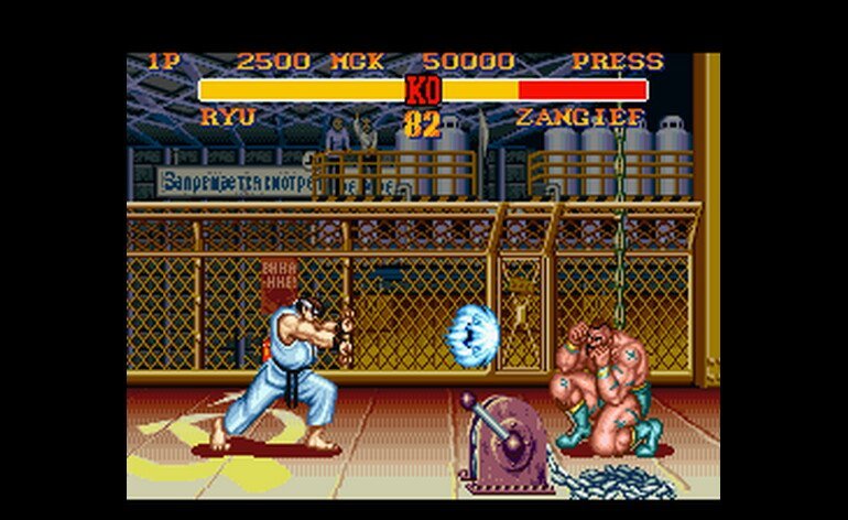 Street Fighter 2 Turbo Hyper Fighting Super Nintendo