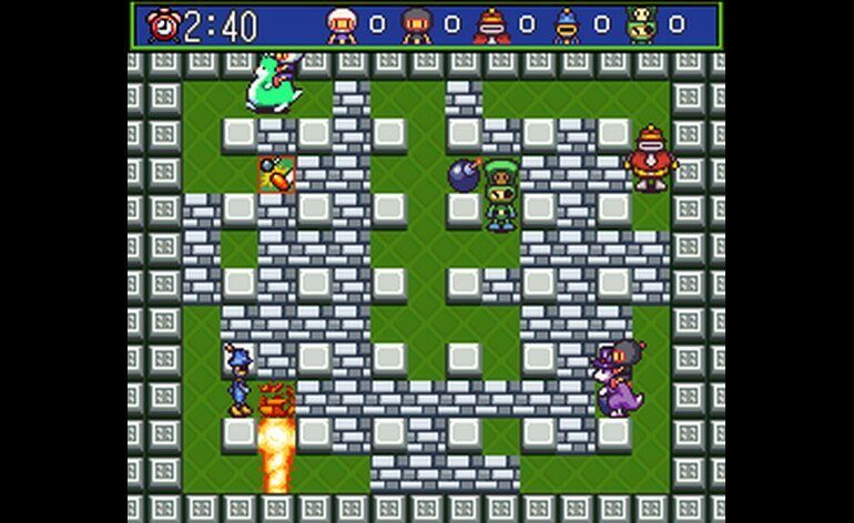 Play SNES Super Bomberman 2 (USA) Online in your browser 
