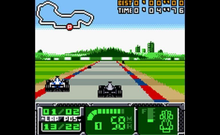 F1 World Grand Prix II for Game Boy Color USA En Fr De Es
