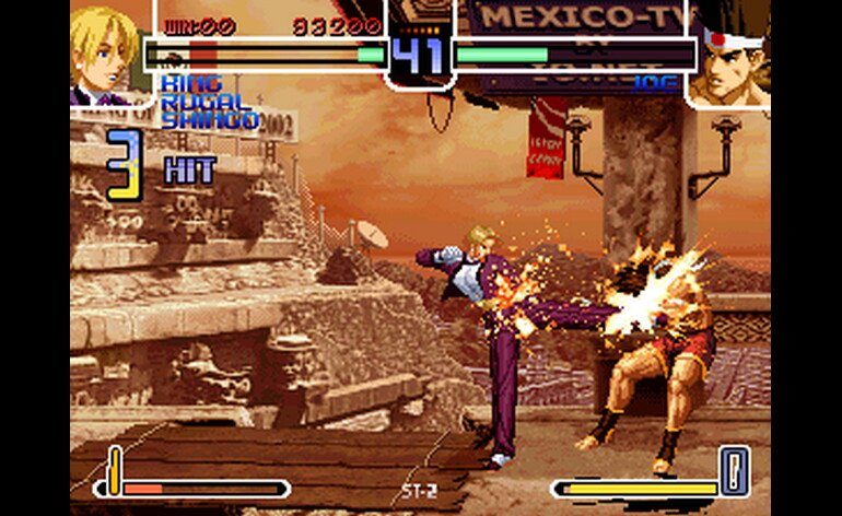 The King of Fighters 2002 PlayStation 2 ver 0.4 EGHT Hack