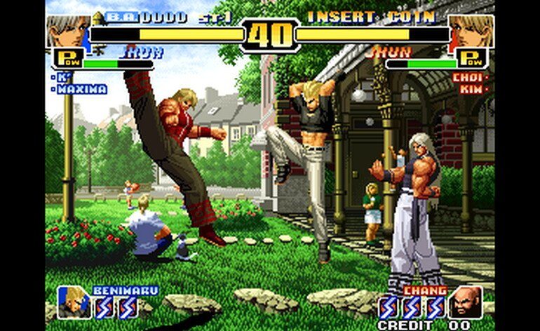 The King of Fighters 99 Millennium Battle earlier