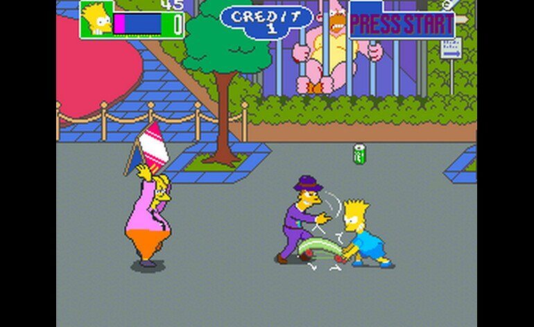 The Simpsons 2 Players Asia