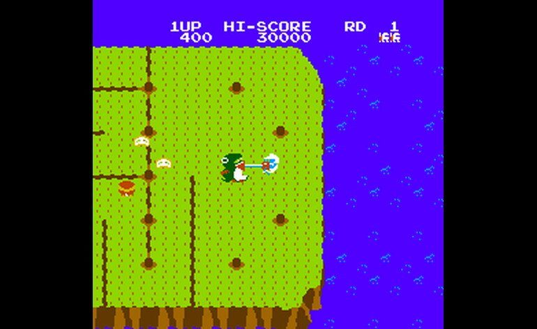 Dig Dug II Trouble in Paradise USA