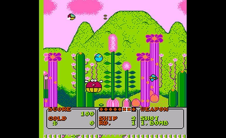 Fantasy Zone Japan NES