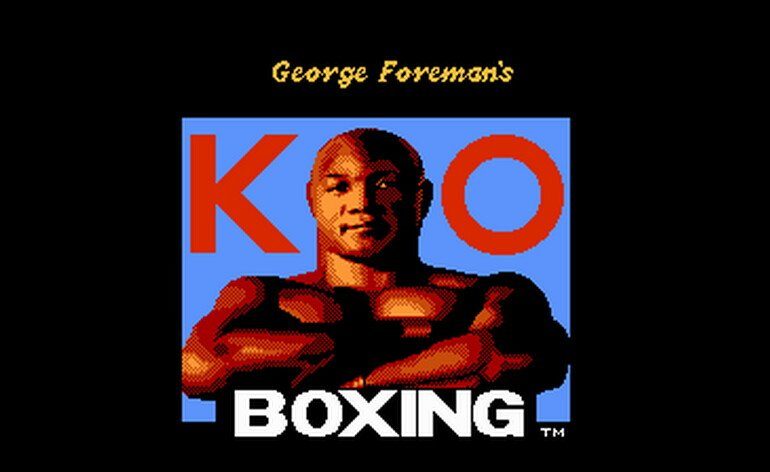 George Foremans KO Boxing Europe NES