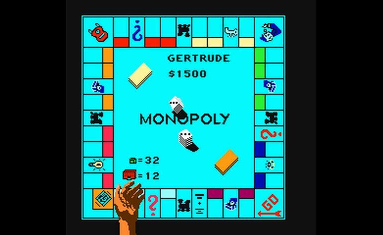 Monopoly USA NES