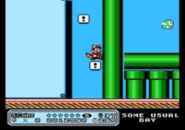Super Mario Bros. 3 USA Rev A Hack by JaSp v1.1 Mario in Some Usual Day