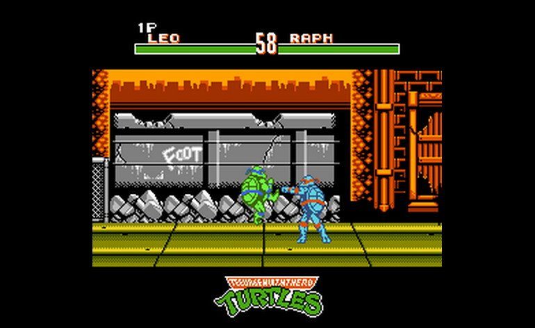 Teenage Mutant Hero Turtles Tournament Fighters Europe