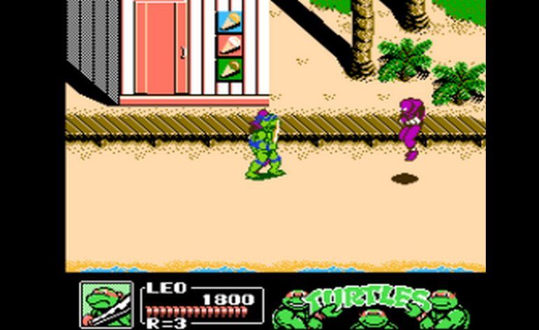 Teenage Mutant Ninja Turtles II The Manhattan Project Japan