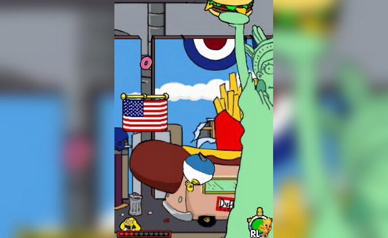 Simpsons Game The USA