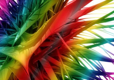 abstract cool cgi color spikes 4k wallpaper
