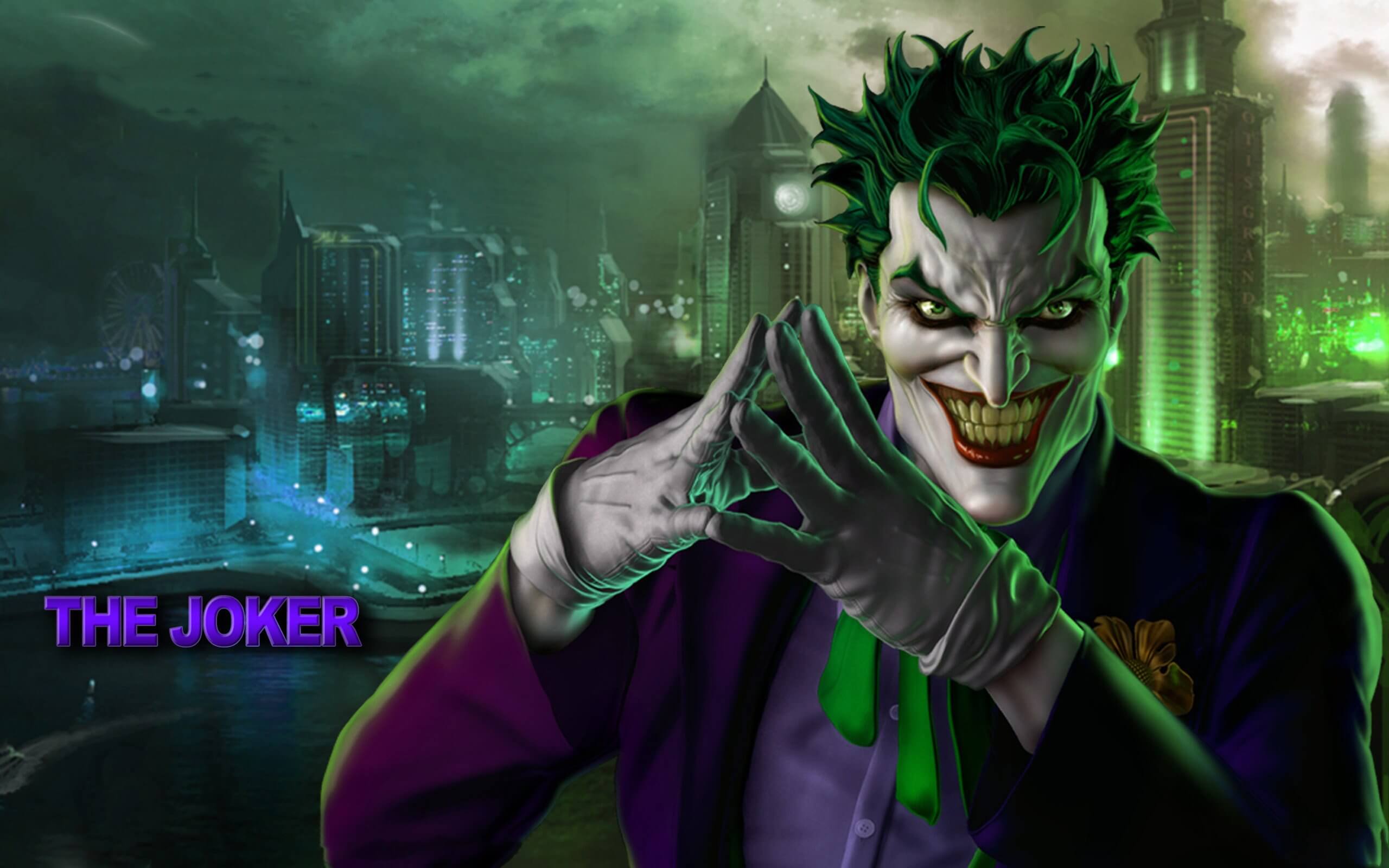 Batman: The Joker 4K Wallpaper • GamePhD