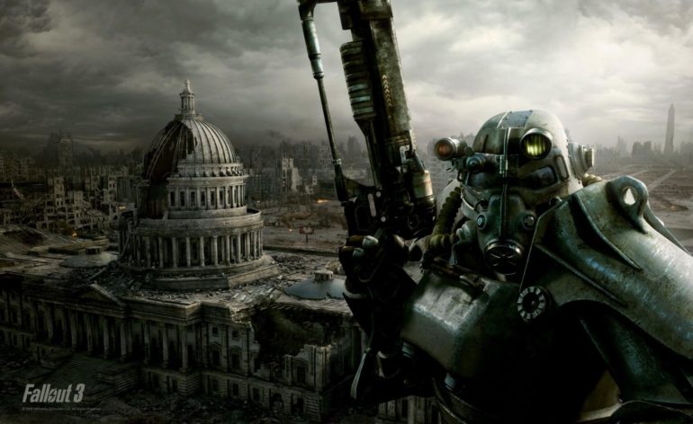 fallout 3 power armor phone tablet wallpaper