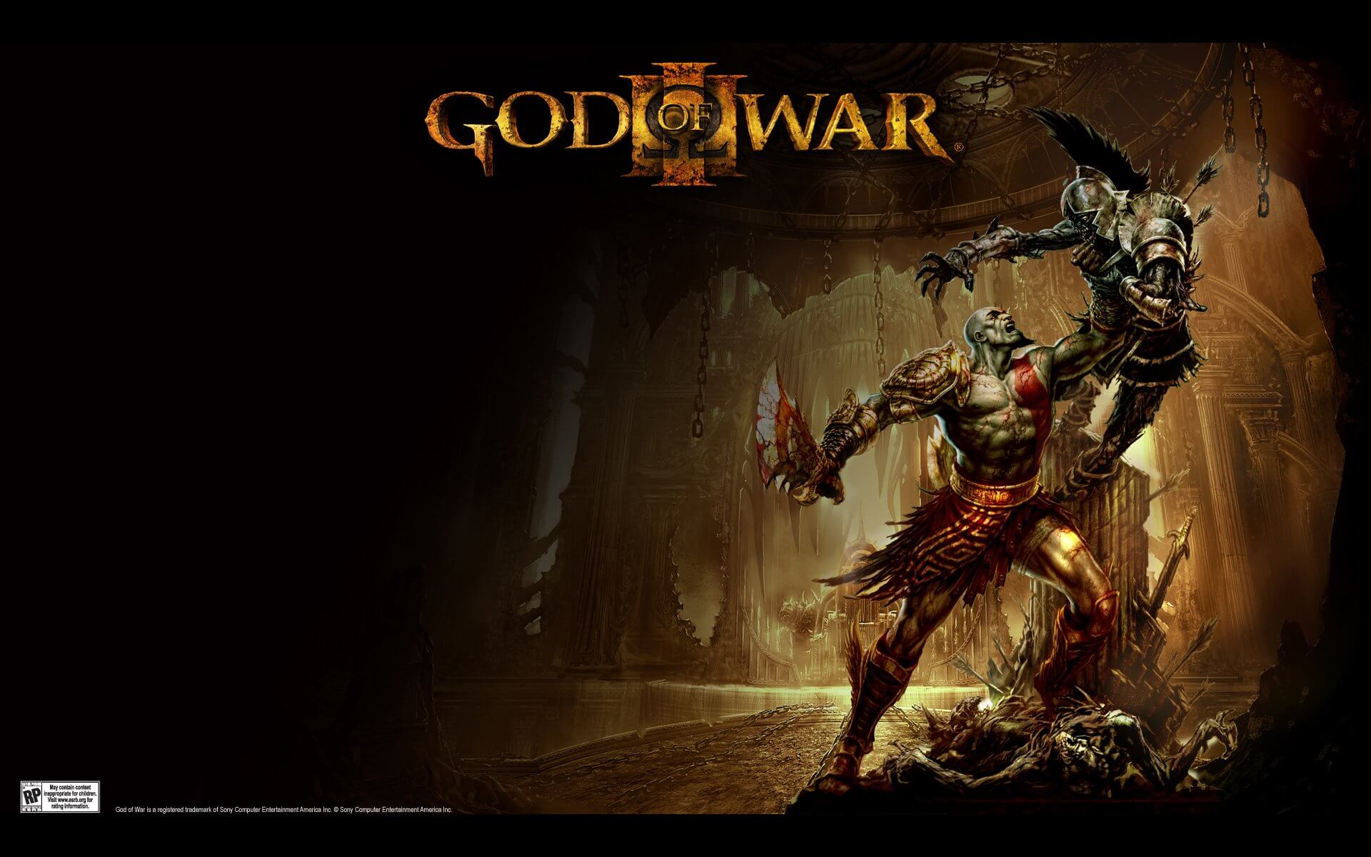 God Of War III Kratos Promo HD Wallpaper • GamePhD